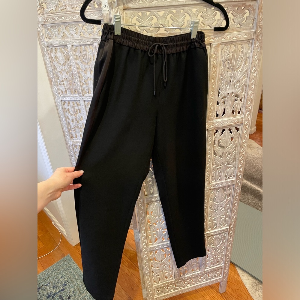ELIZABETH AND JAMES drawstring zip jogger/trousers